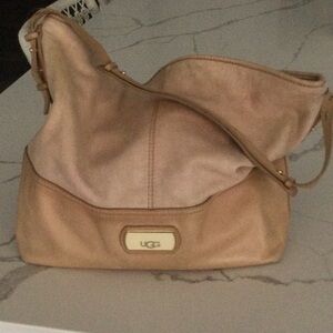UGG Women's Hobo Bag in Tan and Cream